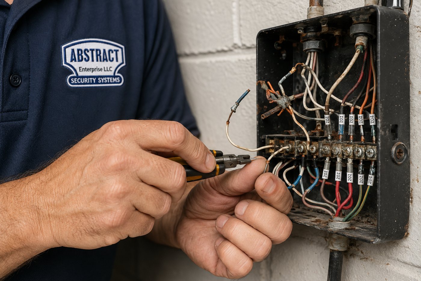 Buzzer terminal wiring repair Brooklyn