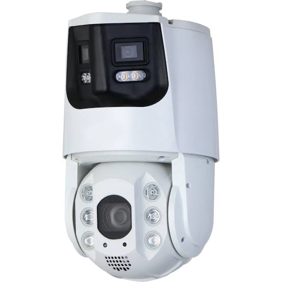 PTZ Pan Tilt Zoom Security Camera with Active Deterrent