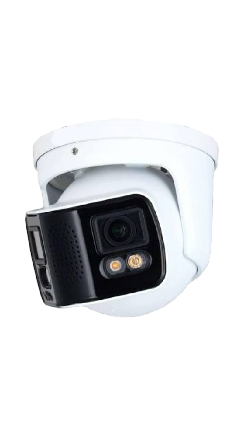 IP Turret Security Camera with Color Night Vision